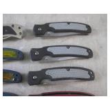 (BSB) 10 Assorted Folding Knives...