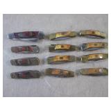 (BSB) 12 Assorted Folding Knives...