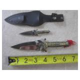 (CNTR) Mini Knives with Sheaths...