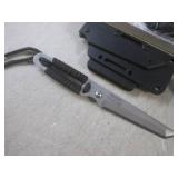 (FS) 3 Fixed Blade Knives with Shea...