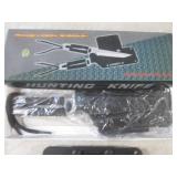 (FS) 3 Fixed Blade Knives with Shea...