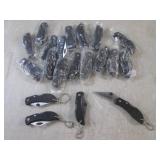 (EC1) 20 Small Folding Knives 4 1/4...