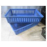 (CS) 13 Black Plastic Mini Bins and...