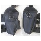 (CS) 2 Canvas Hand Gun Holsters...