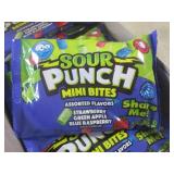 (B-1) 12 Bags of Sour Punch Assorte...