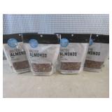 (B-1) 4 Pounds of Salted Almonds 4 ...