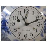 (FS) Vintage Delft Blue 8-Day Dutch...