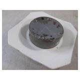 (FS) Vintage Delft Blue 8-Day Dutch...