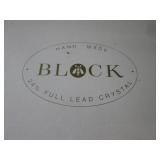 (EW3) Block Hand Made Lead Crystal ...