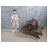 (CS) Vintage Ceramic Barrel Bar Set...