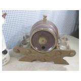 (CS) Vintage Ceramic Barrel Bar Set...