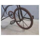 (FS) Vintage Metal and Wood Tricycl...
