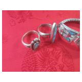 (FS) Croton Watch with Turquoise Ba...