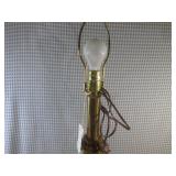 (CS) Vintage Stiffel Brass Lamp 31"...