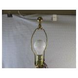 (CS) Vintage Stiffel Brass Lamp 31"...
