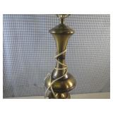 (CS) Vintage Stiffel Brass Lamp 28 ...