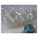(CSB) Vintage Glass Insulators...