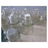 (CSB) Vintage Glass Insulators...