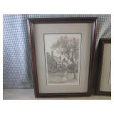 (C-2) 2 Signed Framed Anthony John ...