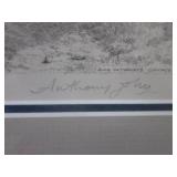 (C-2) 2 Signed Framed Anthony John ...