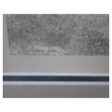 (C-2) 2 Signed Framed Anthony John ...