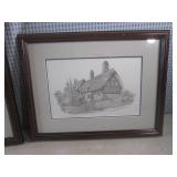 (C-2) 2 Signed Framed Anthony John ...