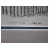 (C-2) 2 Signed Framed Anthony John ...