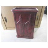 (F-2) Box Full of Assorted Glass, C...