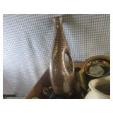 (F-2) Box Full of Assorted Glass, C...