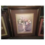 (EC1) 3 Large Framed Wall Decor 2 P...