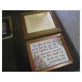 (EW4) Assorted Smaller Framed and O...