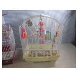(CSB) 2 Bird Cages with Accessories...