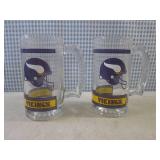 (FS) 2 Vintage Minnesota Vikings Gl...