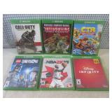 (CSB) X Box One Games...