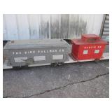 (A-2T) Hand Made Wood 5-Car Train B...