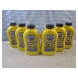 (B-1) 6 Bottles of Yellow Mustard 2...