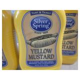 (B-1) 6 Bottles of Yellow Mustard 2...