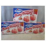 (B-1) 3 Boxes of Hostess Strawberry...