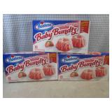 (B-1) 3 Boxes of Hostess Strawberry...