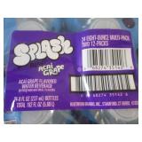 (C-2) 2 - 24-Packs of Splash Acai G...