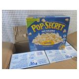 (C-2) 4 Boxes of Pop Secret Butter ...