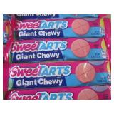 (B-2) 12 Sweetarts Giant Chewy Past...