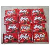 (B-2) 12 Kit Kat Candy Bars Past Da...