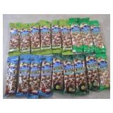 (B-2) 18 Assorted Bags of Blue Diam...