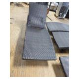 5 Rattan Chaise Lounge Chairs