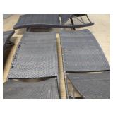 5 Rattan Chaise Lounge Chairs