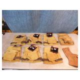 Assorted Leather/Suede Tool Belt Holders