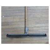 Push Broom and Squeegee