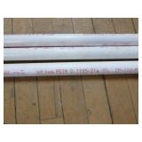 3 PVC Pipes