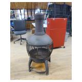 Outdoor Wood Burning Fire Pit/Chimney
